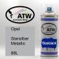 Preview: Opel, Starsilber Metallic, 88L: 400ml Sprühdose, von ATW Autoteile West.